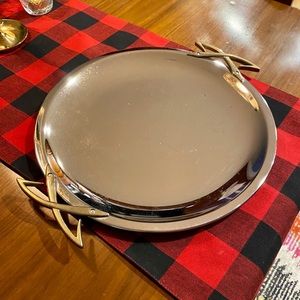 Vintage Mid Century Kromex Chrome Serving Tray